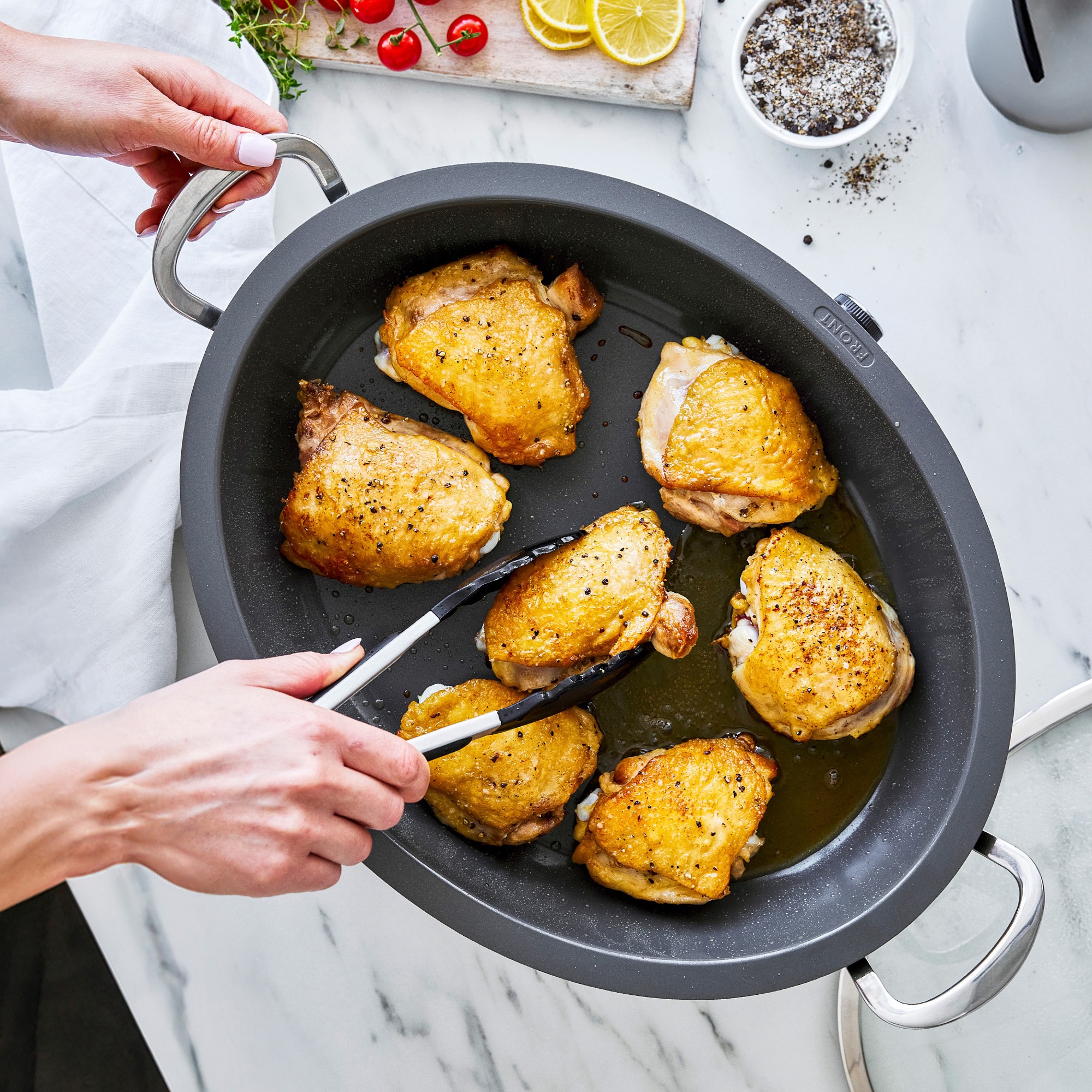 GreenPan™ Premiere Ceramic Nonstick Electric Everyday Skillet