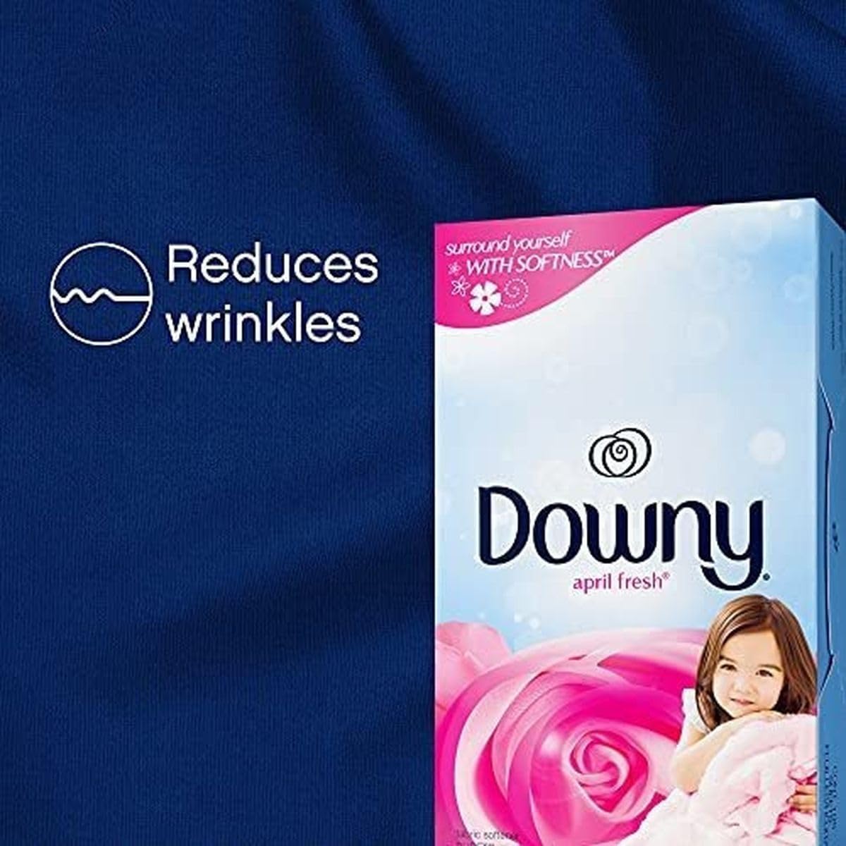 Downy Dryer Sheets Laundry Fabric Softener, April Fresh, 240 count