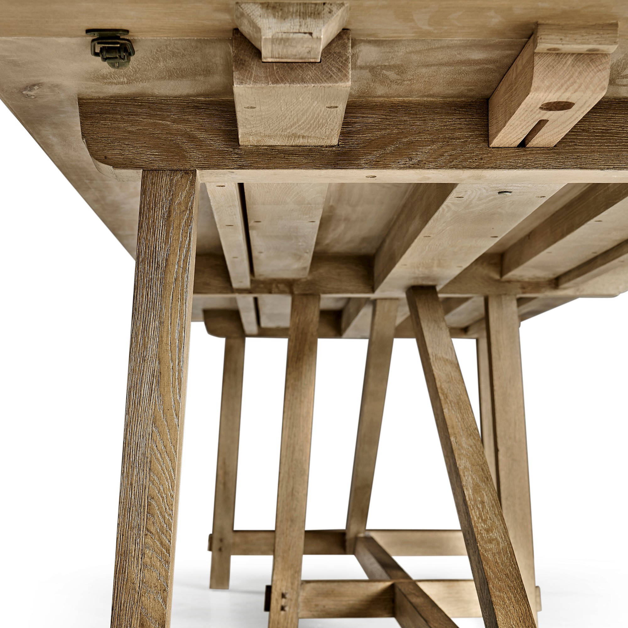 Jonathan Charles Sidereal French Laundry Extendable Rectangular Dining Table (97