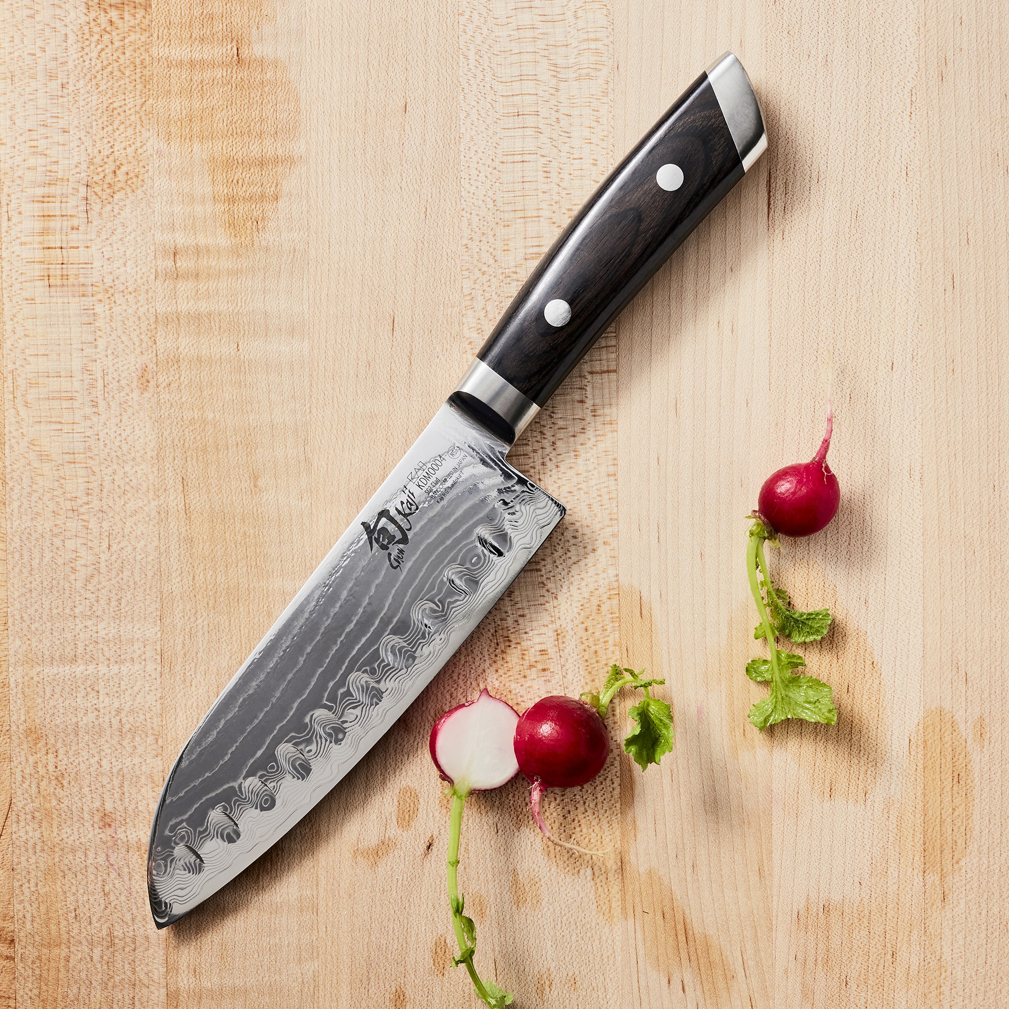 Shun Kaji Hollow-Ground Santoku Knife