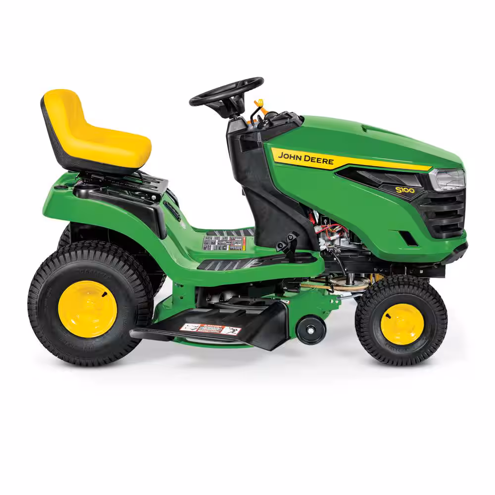 John Deere S100 42 in. 17.5 HP Gas Hydrostatic Riding Lawn Mower