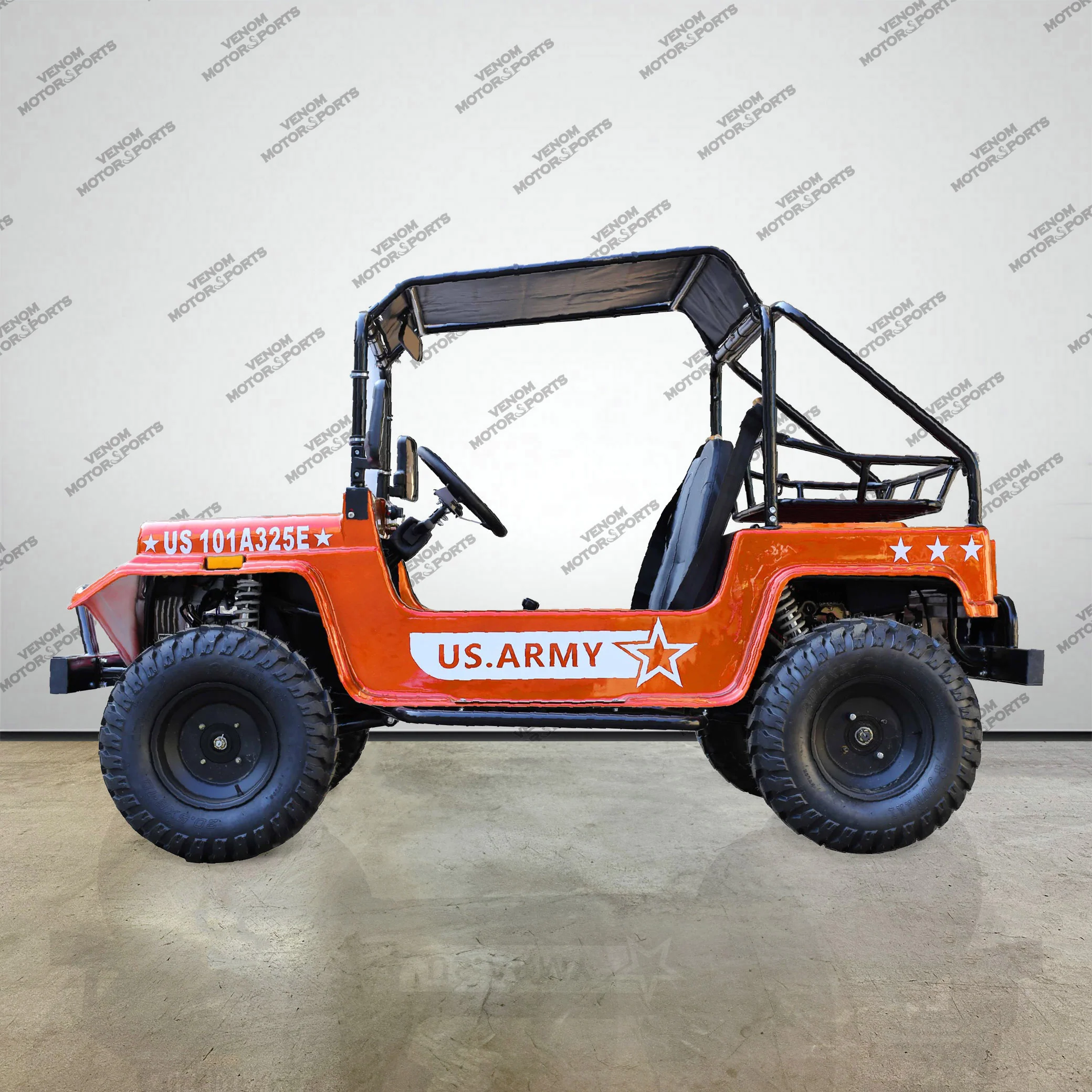 Venom 200cc Mini Jeep | Willys Edition | Full-Size | Automatic
