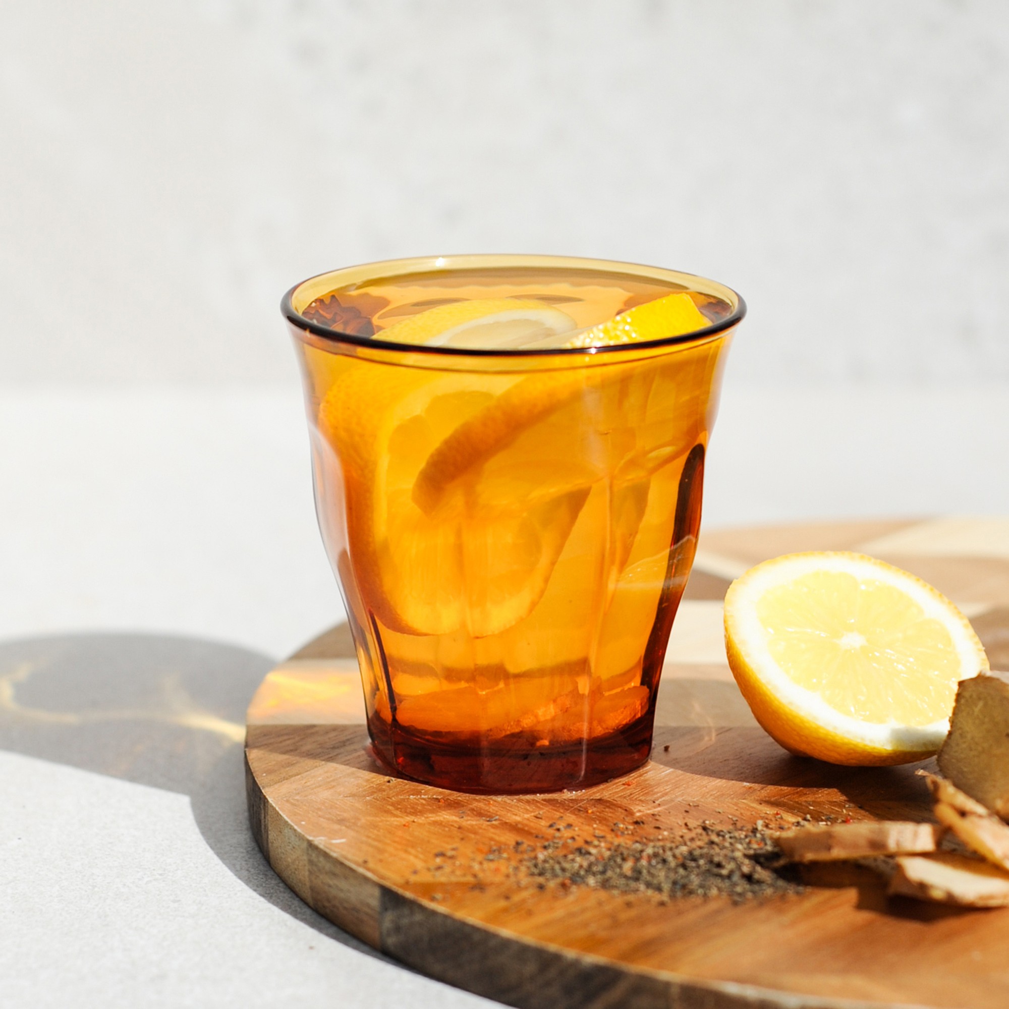 Duralex Picardie Glass Tumblers, 8 oz., Set of 6