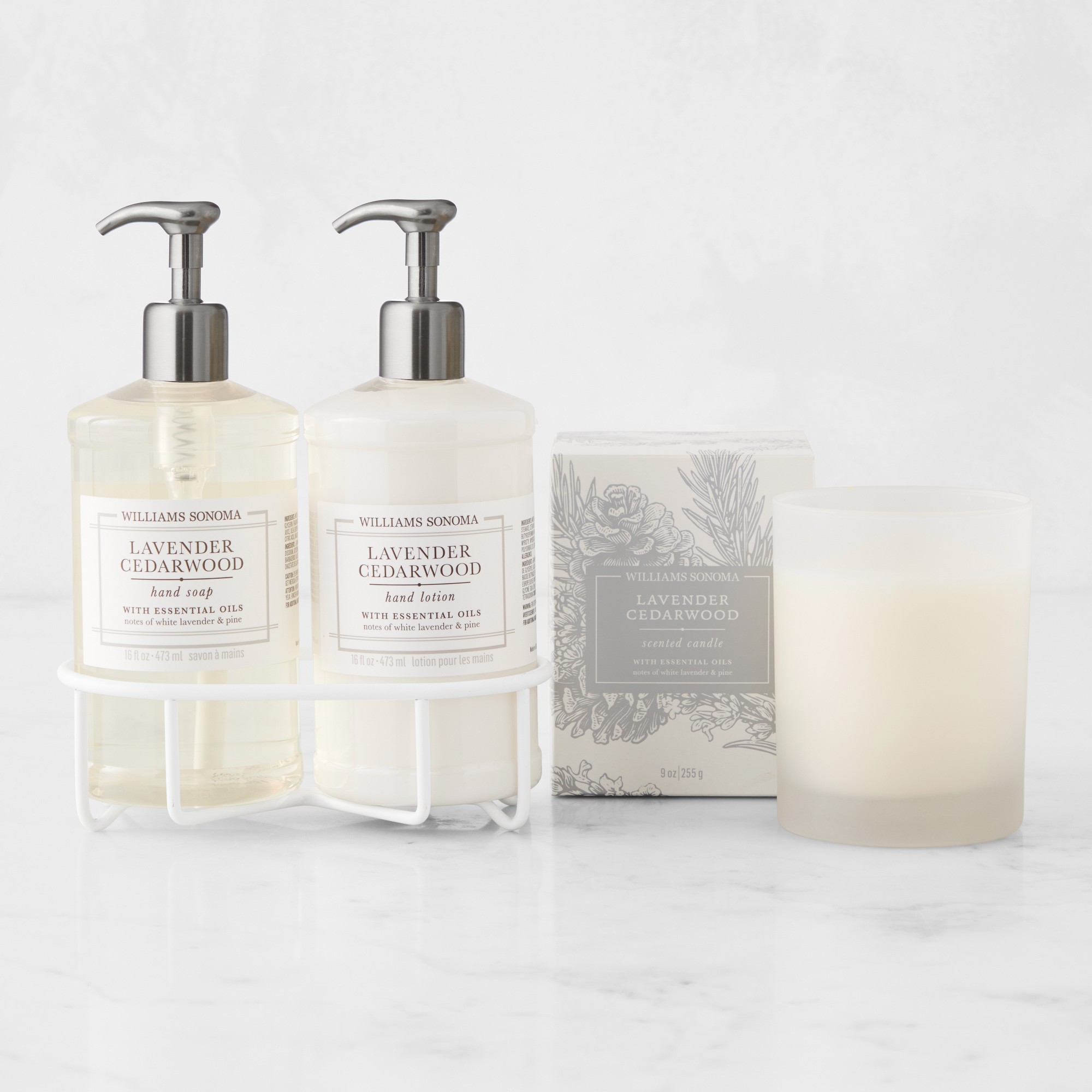 Williams Sonoma Ultimate Deluxe Set Lavender Cedarwood