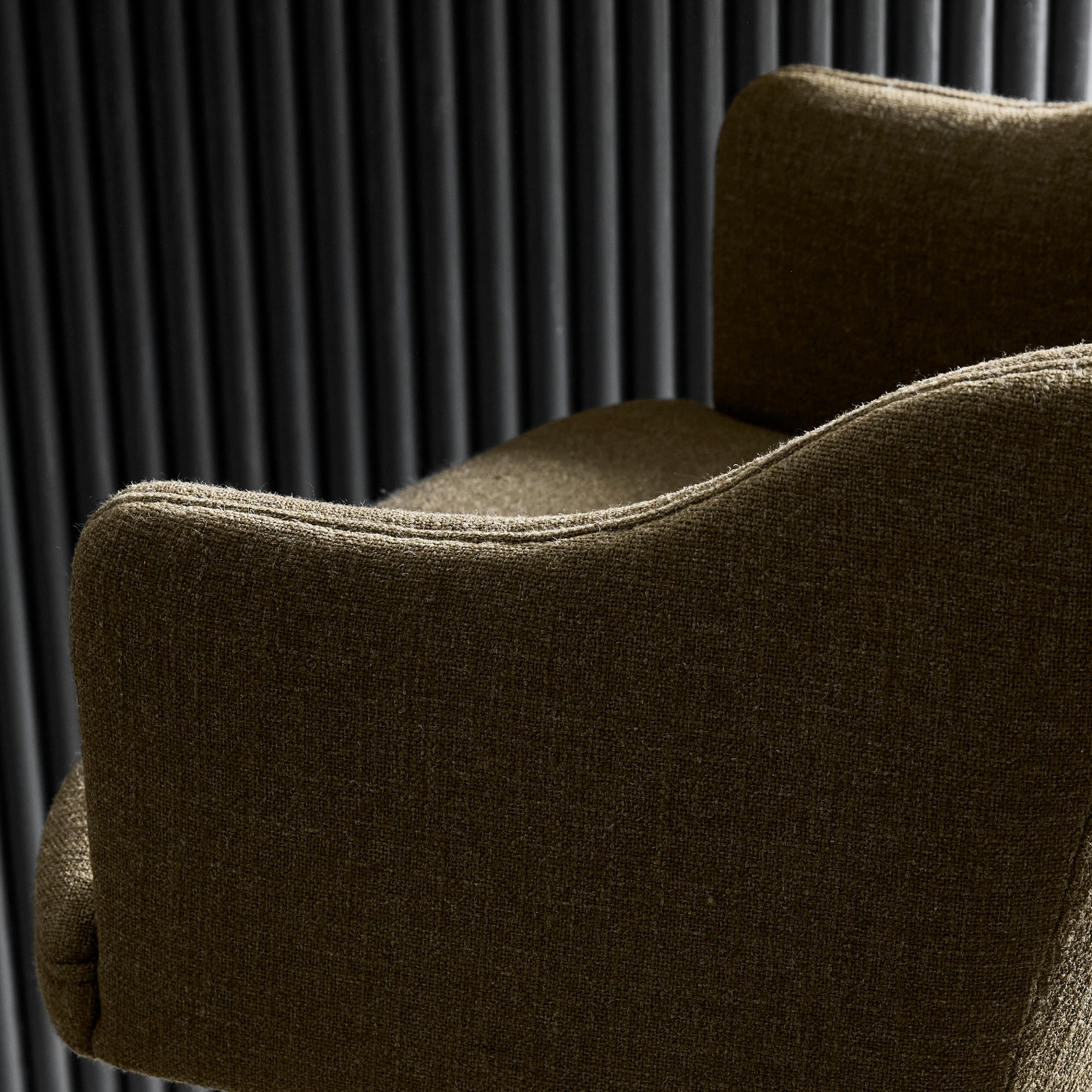 Harding Upholstered Pedestal Counter  & Bar Stool