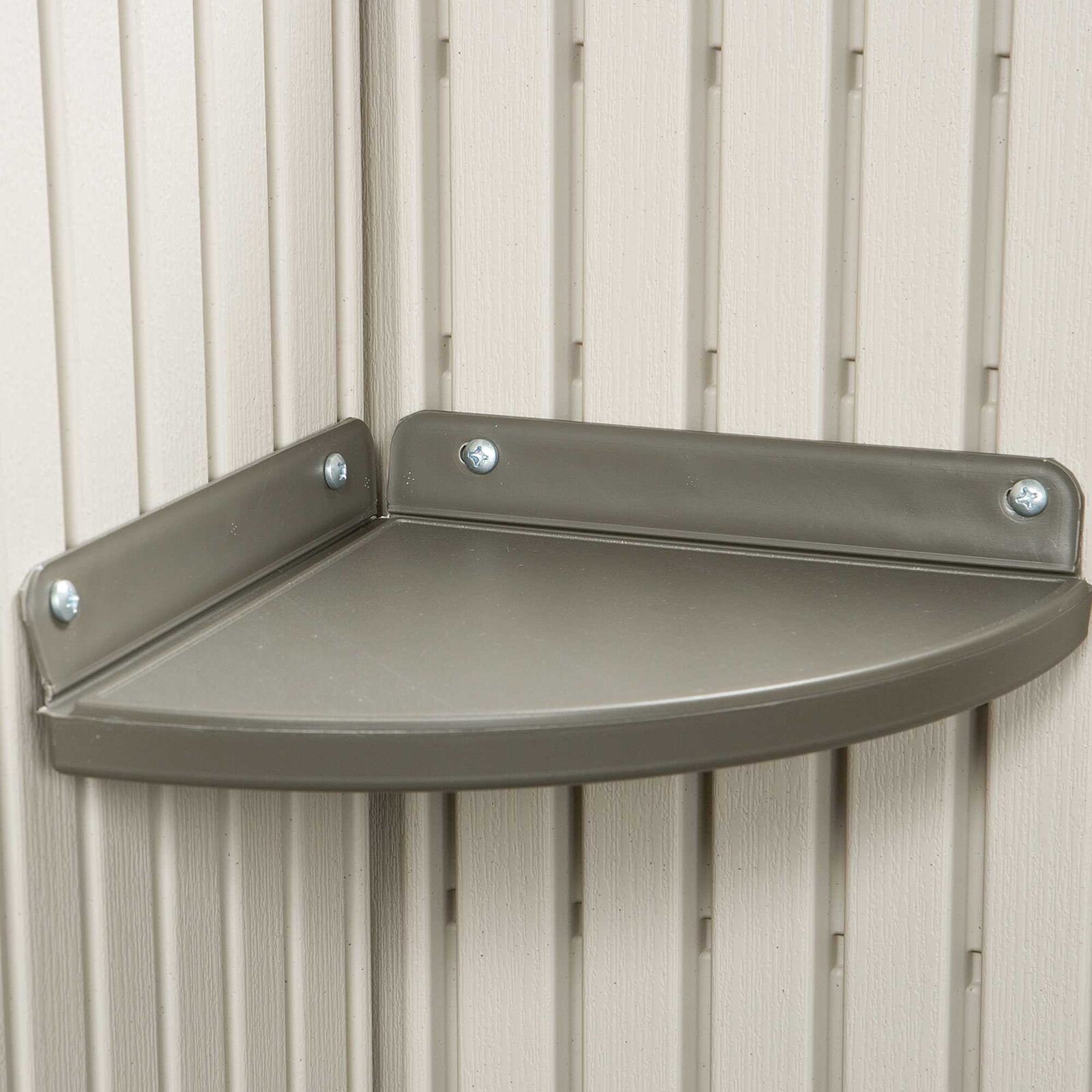 Side Entry 15 ft. W x 8 ft. D Plastic Storage Shed