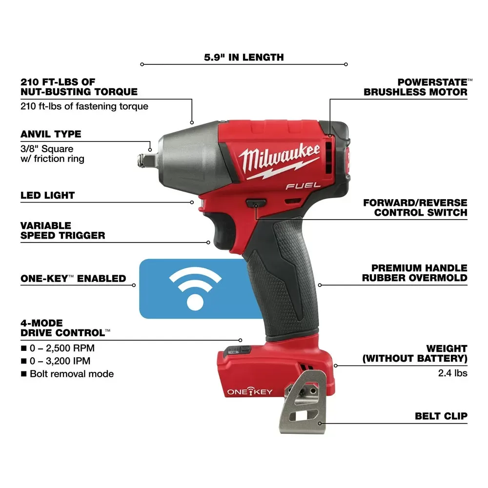 Milwaukee Pre-Sale 2758-20 M18 FUEL 18V 3/8