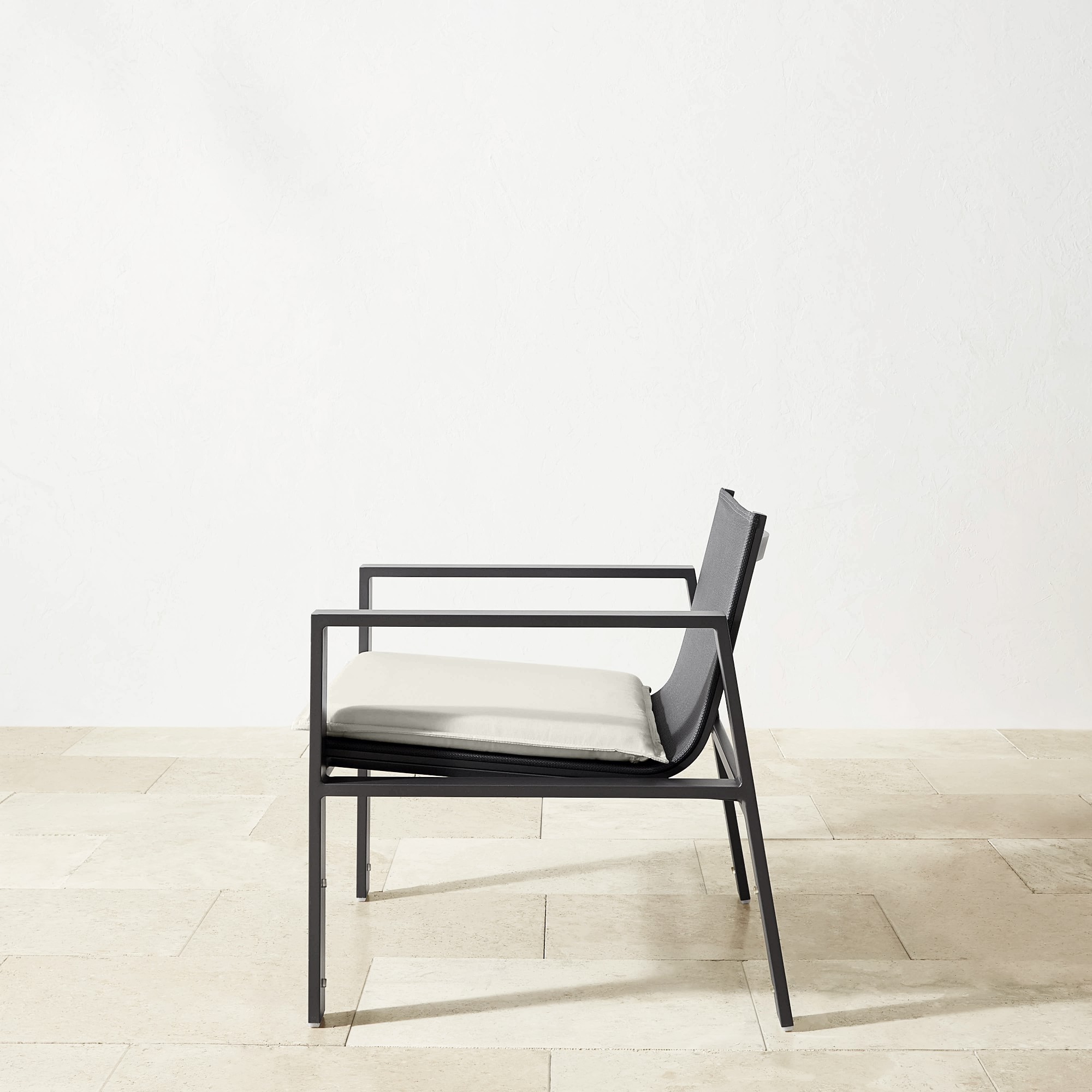 Santa Barbara Outdoor Metal Club Chair