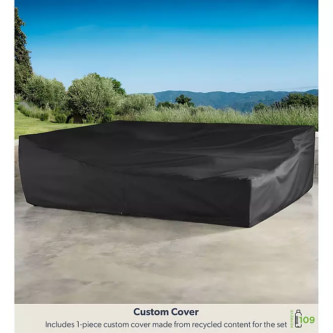 2025Athena 7-Piece Sectional with Firepit