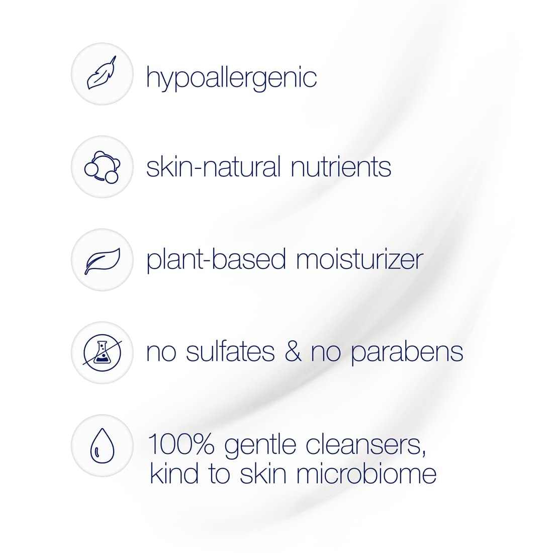 Dove Body Wash 3 Count with Pump Sensitive Skin Hypoallergenic, Paraben-Free, Sulfate-Free, Cruelty-Free, Moisturizing Skin Cleanser Effectively Washes Away Bacteria While Nourishing Skin 30.6 oz