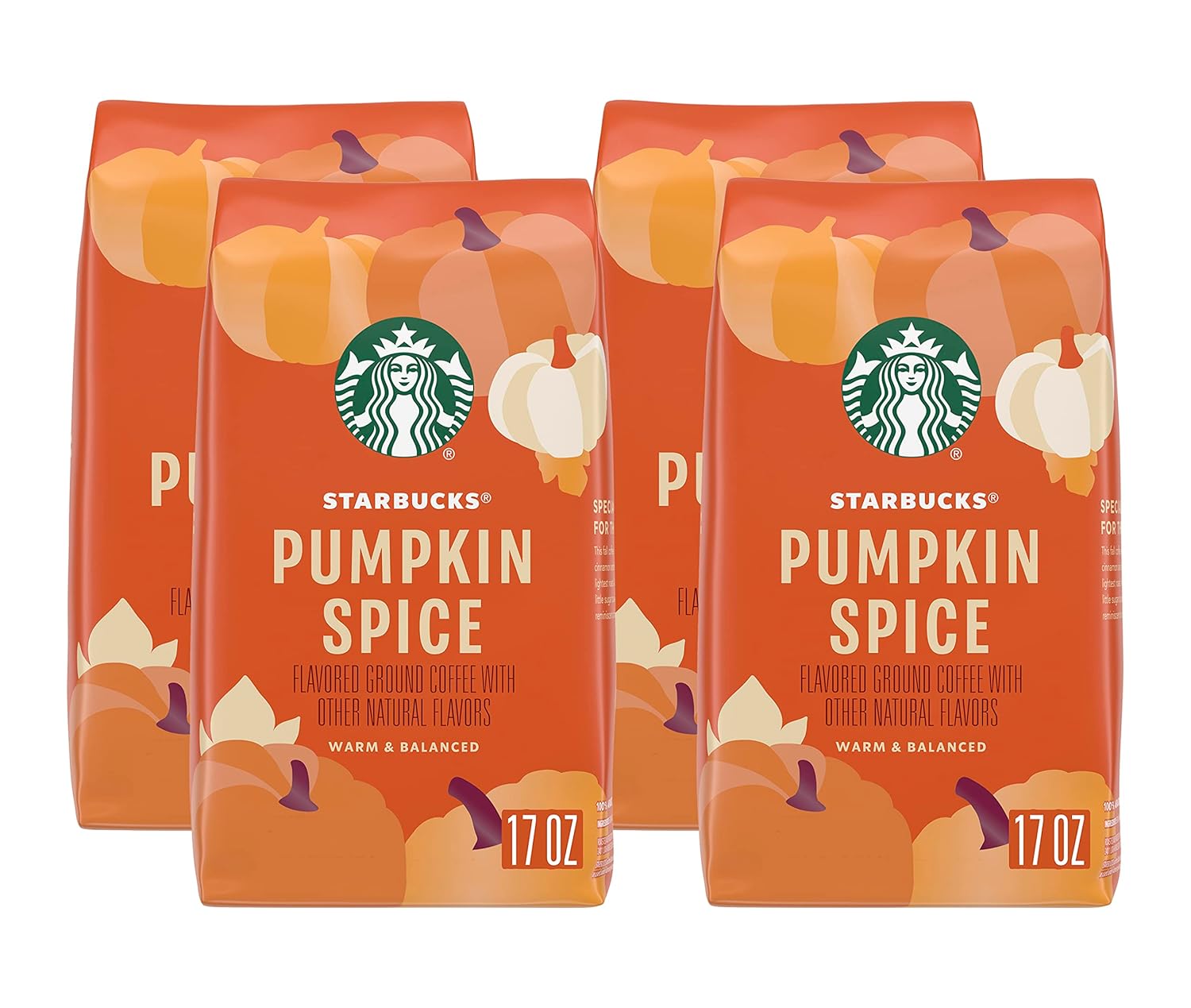 Starbucks Ground Coffee, Medium Roast Coffee, Pike Place Roast, 100% Arabica, 1 Bag (28 Oz)