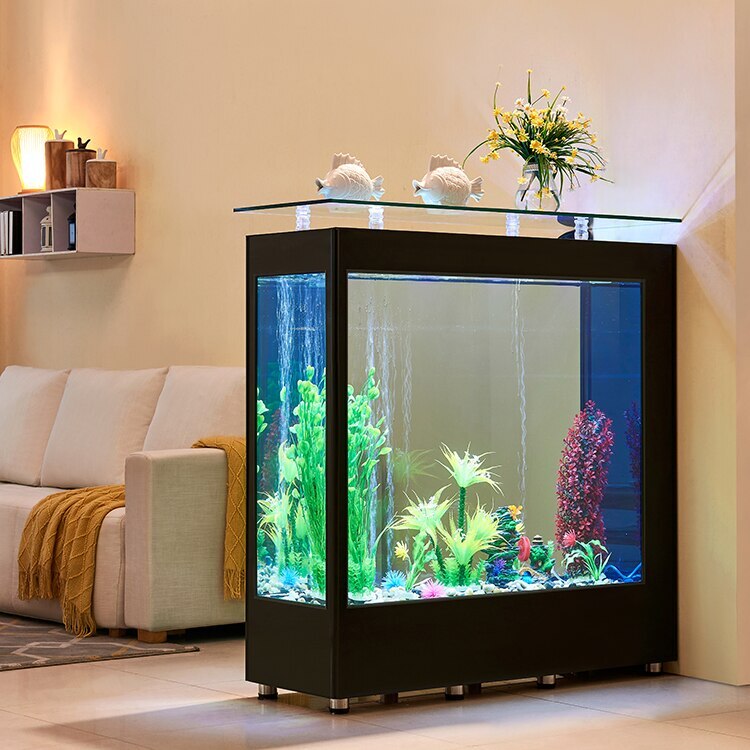 🌈Light Luxury Floor Standing Aquarium🐠