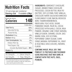 Williams Sonoma Dark Chocolate Peppermint Bark Cookies