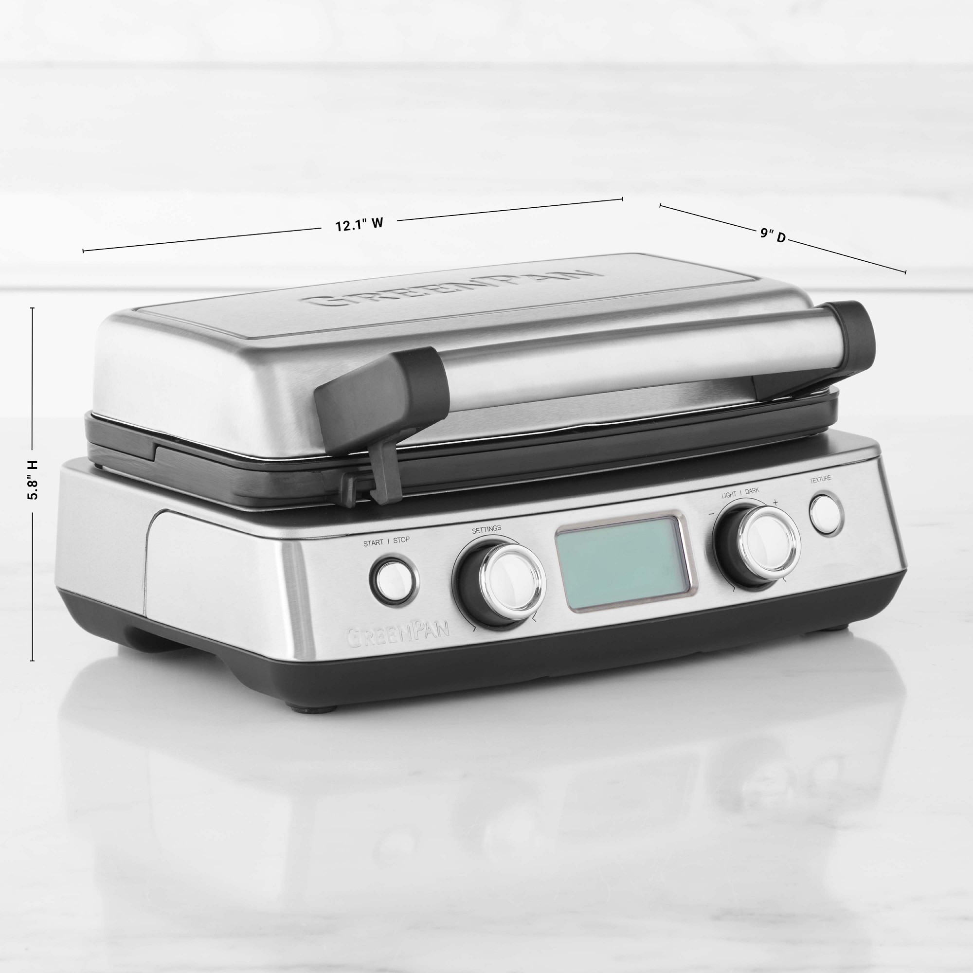 GreenPan™ Premiere Square Waffle Maker