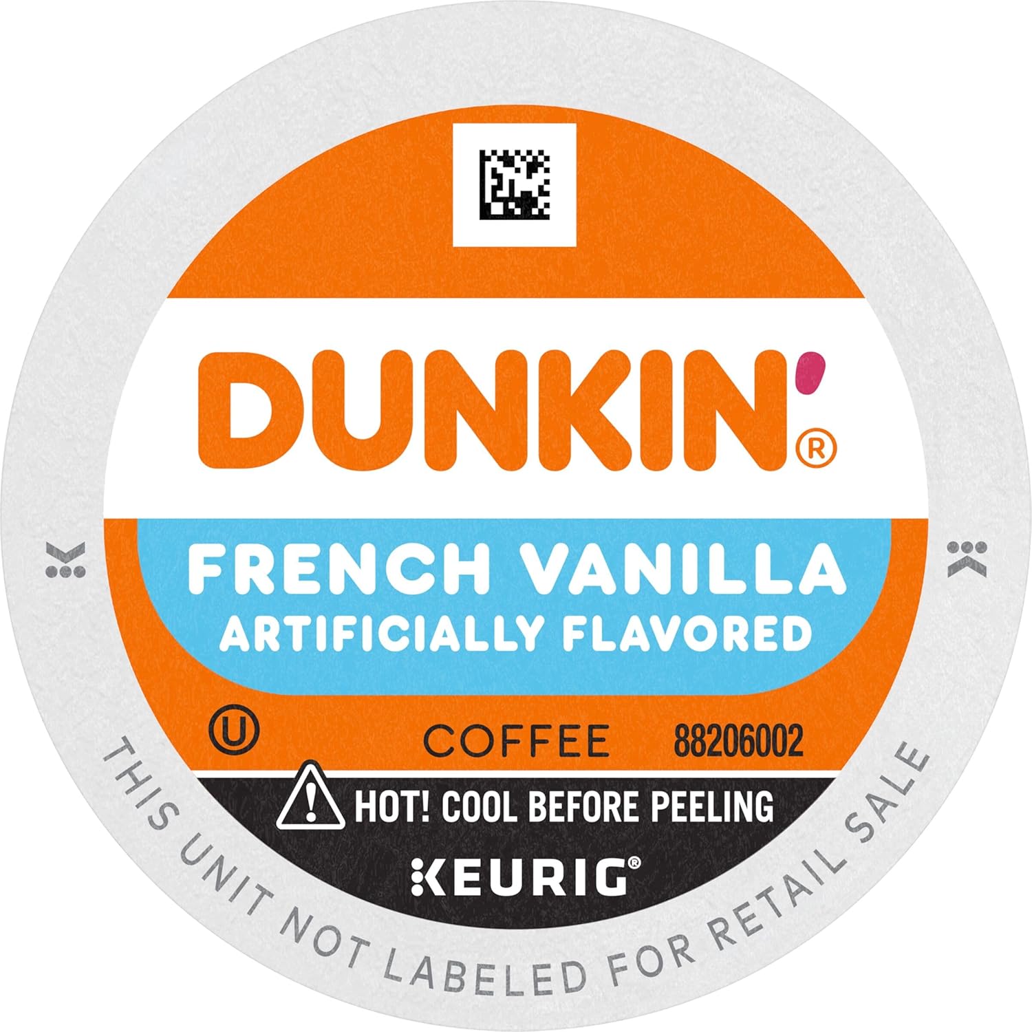 Dunkin' Original Blend Medium Roast Coffee, 60 Keurig K-Cup Pods