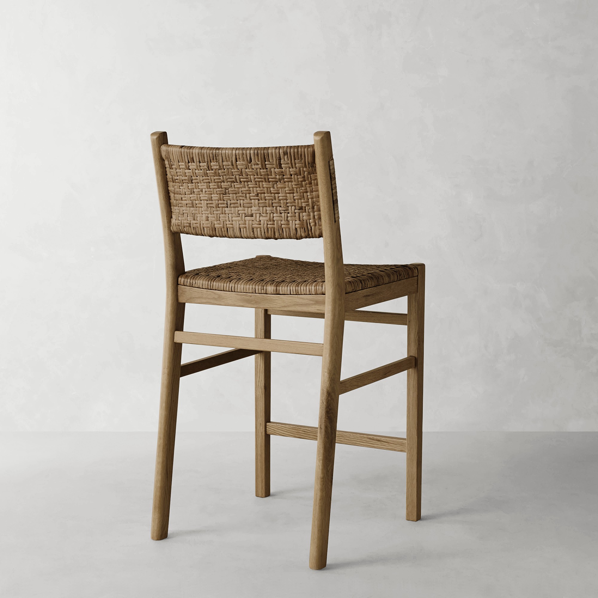 Sullivan Woven Dining Counter Stool
