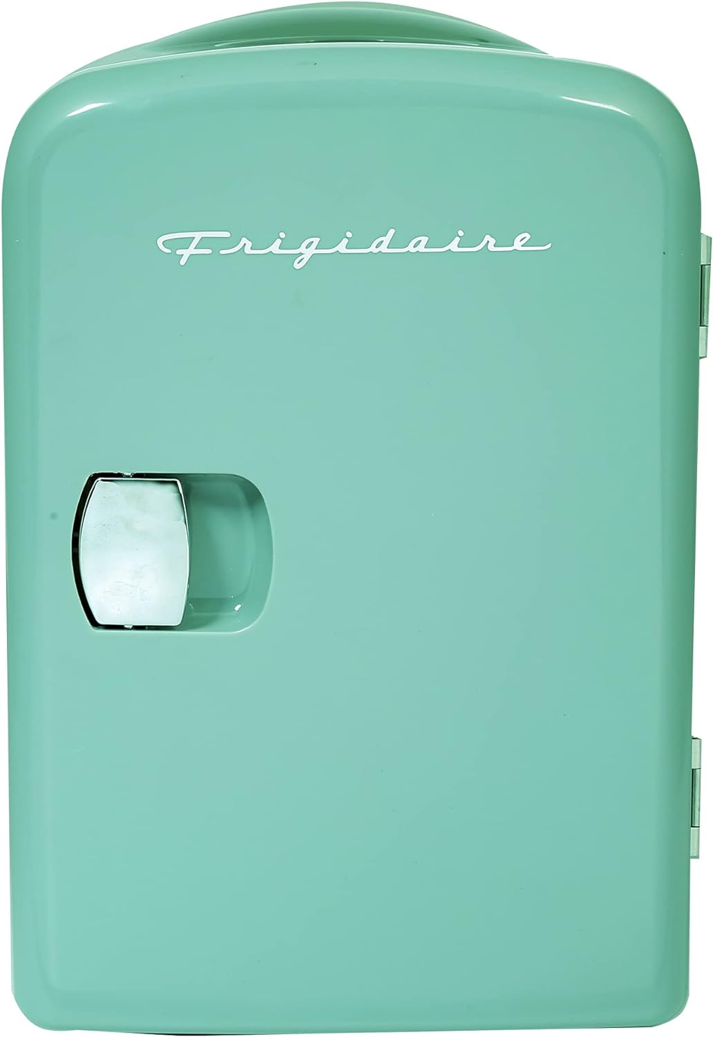 Frigidaire Mini Portable Compact Personal Fridge Cooler, 4 Liter Capacity Chills Six 12 oz Cans, 100% Freon-Free & Eco Friendly, Includes Plugs for Home Outlet & 12V Car Charger – Black