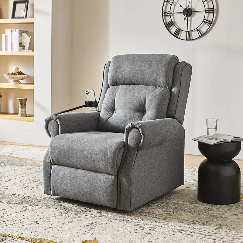 Hector Lift Assist Power Recliner With Massage Heat And Manual Headrest