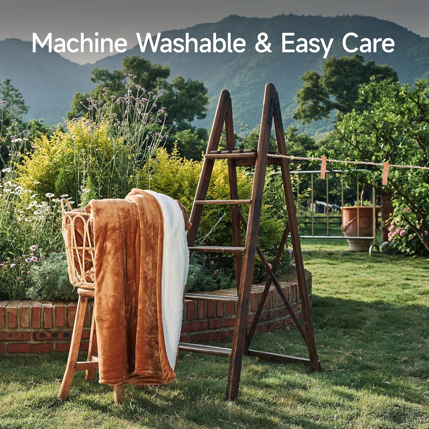 GOTCOZY Heated Blanket Electric Throw 50''X60''- Soft Silky Plush Electric Blanket with 4 Heating Level & 3 Hour Auto Off Heating Blanket, ETL Certified Machine Washable (Rose Dust)