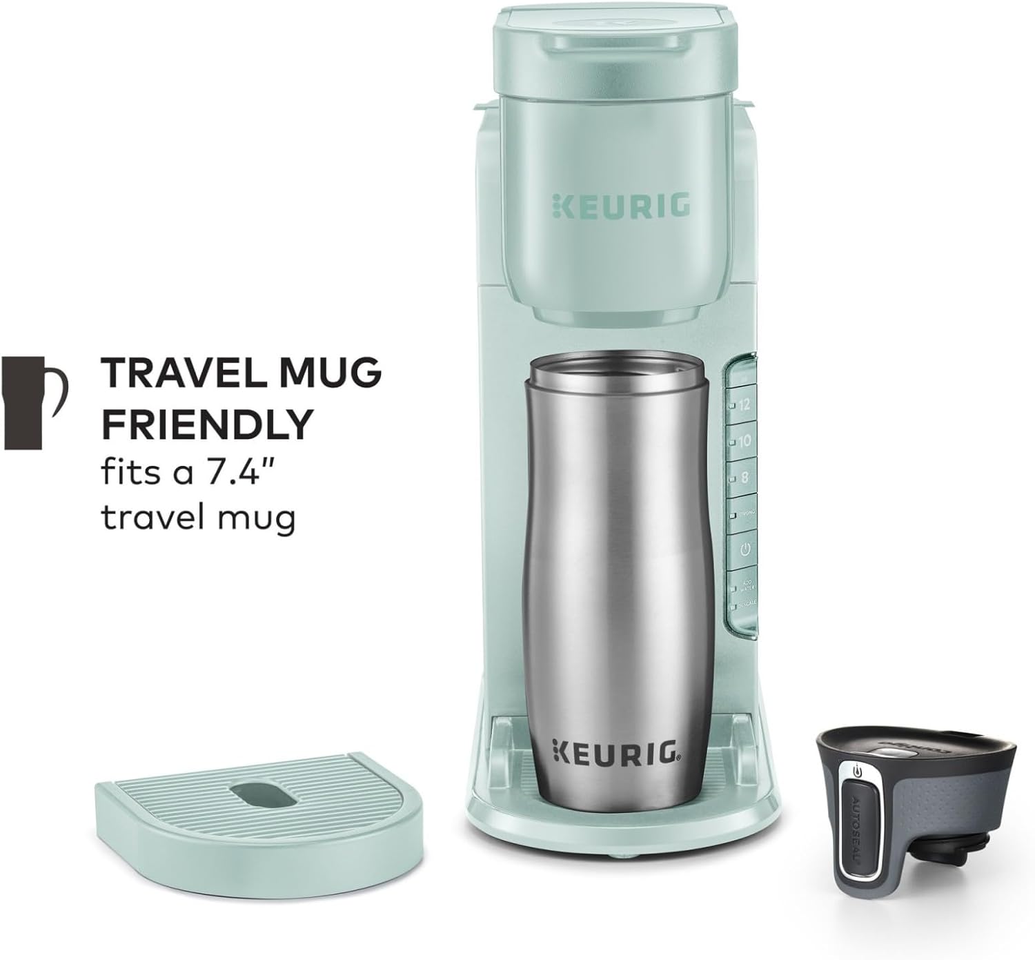 Keurig K-Express Single Serve K-Cup Pod Coffee Maker, 3 Brew Sizes, Strong Button Feature, 42oz Removable Reservoir, Black