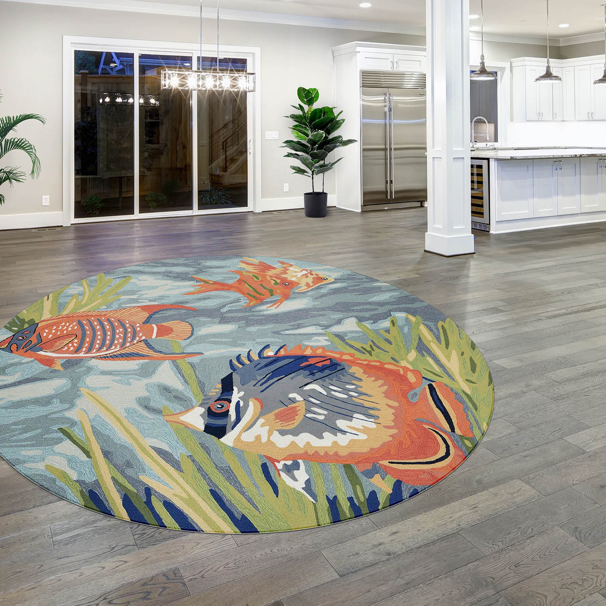Sea Life Indoor/Outdoor Rug
