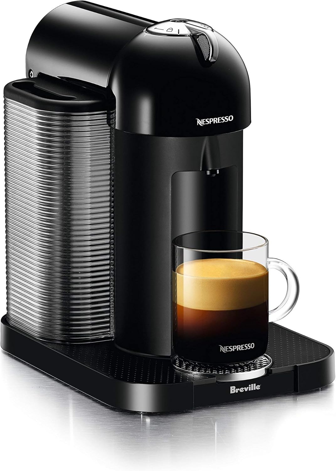 Nespresso Vertuo Coffee and Espresso Maker by Breville, Chrome
