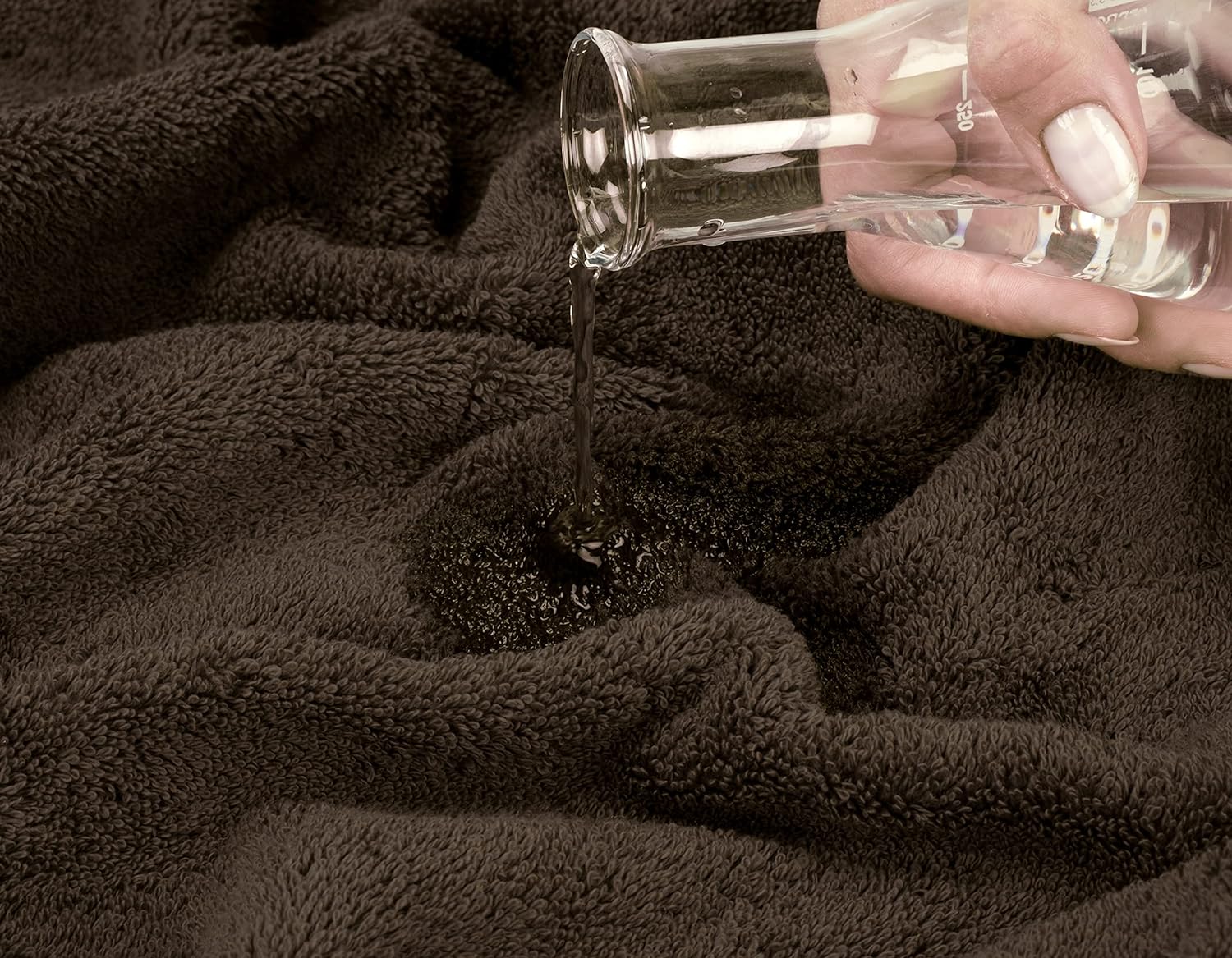 American Soft Linen Luxury 6 Piece Towel Set, 2 Bath Towels 2 Hand Towels 2 Washcloths, 100% Cotton Turkish Towels for Bathroom, Light Grey Towel Sets