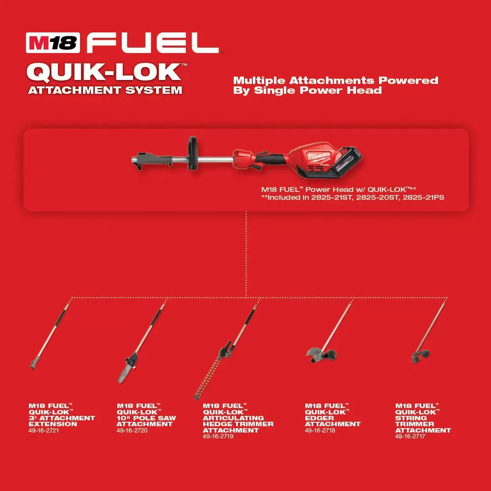 Milwaukee 2825-21KIT M18 FUEL Cordless Quik-Lok Attachment Kit