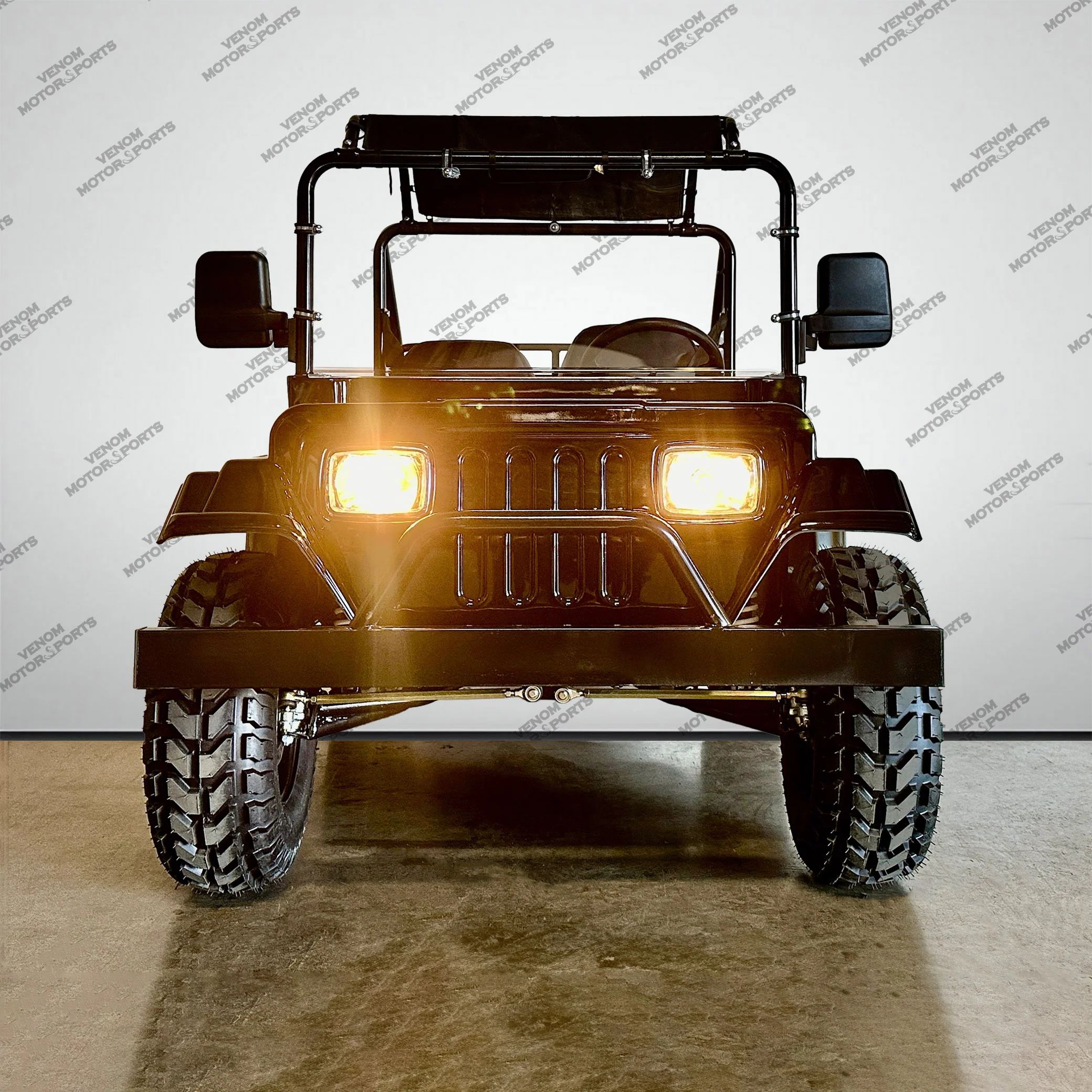 Venom 200cc Mini Jeep | Willys Edition | Full-Size | Automatic