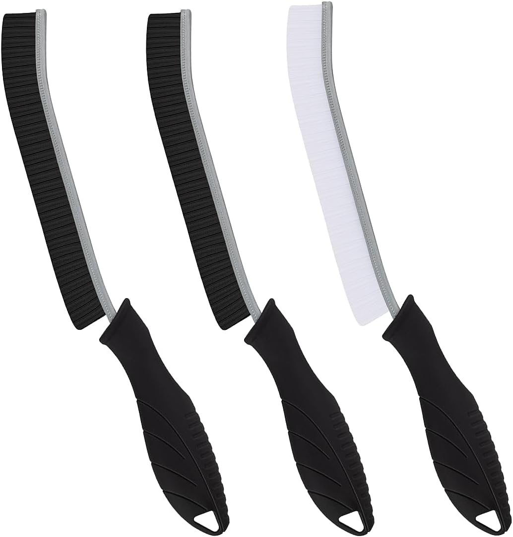 SXhyf Cleaning Brush - Hard Bristle Crevice Cleaning Brush, Multifunctional Gap Scrub Brush, Home Essentials, Bathroom Cleaner Tools for Household Use, Kitchen, Window, Faucets, Toilet, Grout, Car