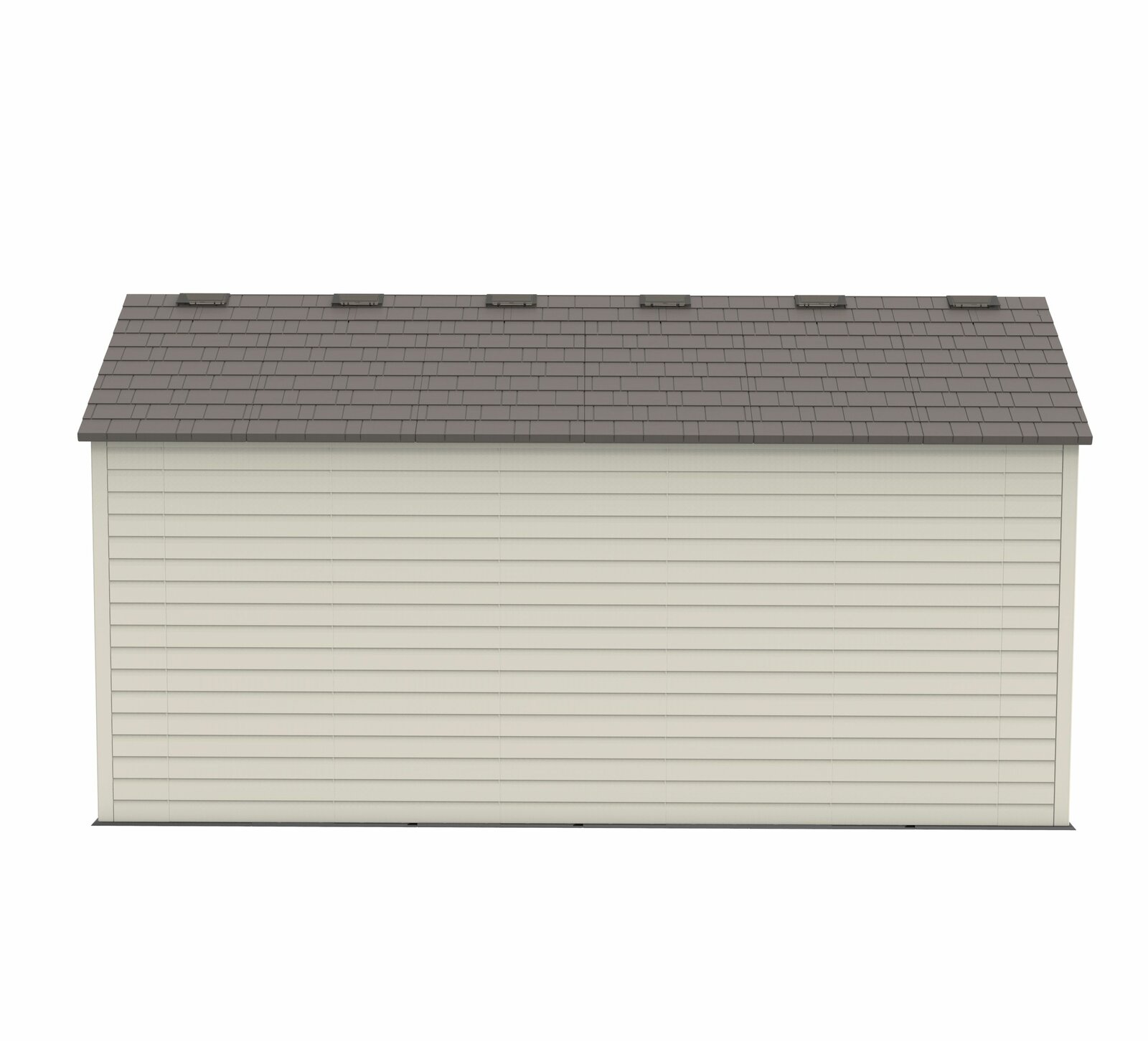 Dual Entry 15 ft. W x 8 ft. D Plastic Storage Shed