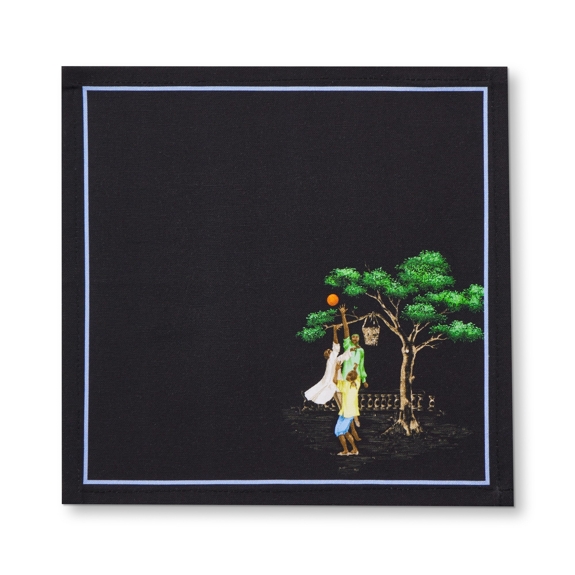 Sheila Bridges x Williams Sonoma  Harlem Toile Cocktail Napkins, Set of 4