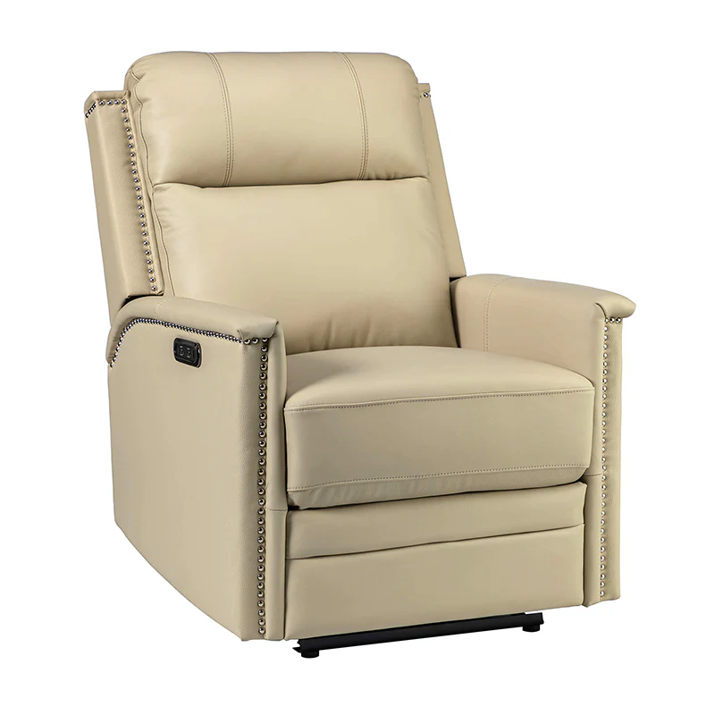Ottfried Genuine Leather Power Recliner