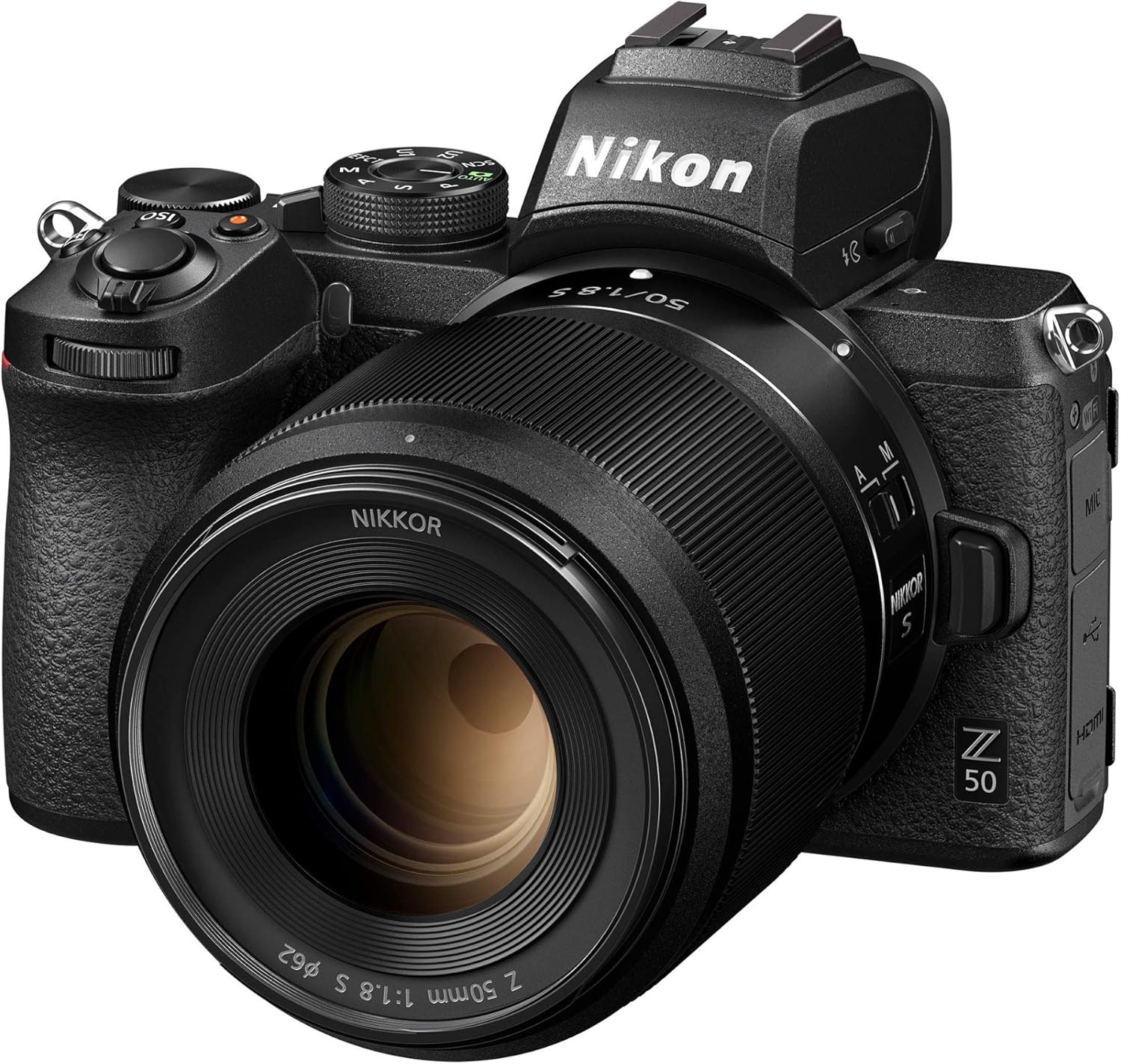 Nikon Z 50 with Wide-Angle Zoom Lens | Compact mirrorless stills/video camera with 16-50mm lens | Nikon USA Model