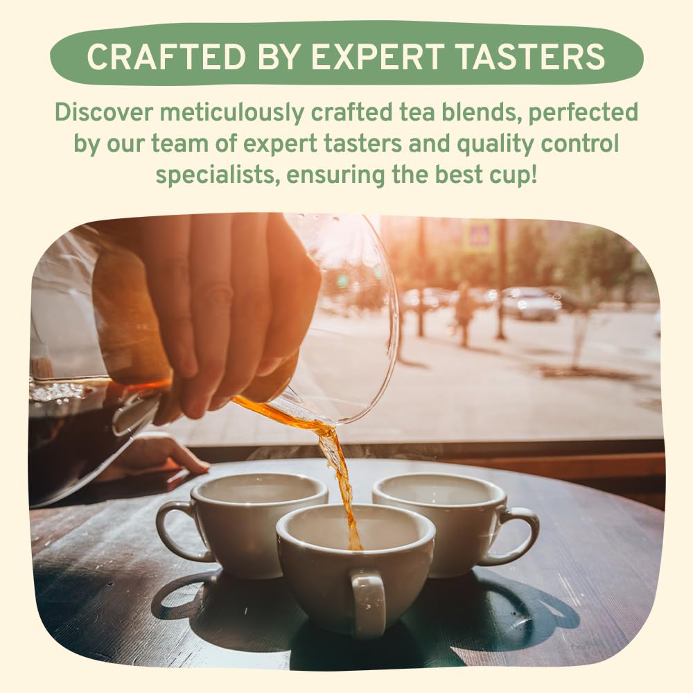 HANDPICK, Peppermint Tea, Eco-Conscious Tea Bags - 100 Count | Caffeine Free, Non-GMO | Minty, Fresh & Cool flavor | Direct From Source