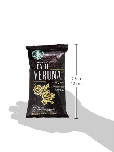Starbucks Ground Coffee, Dark Roast Coffee, Caffè Verona, 100% Arabica, 1 bag (28 oz)