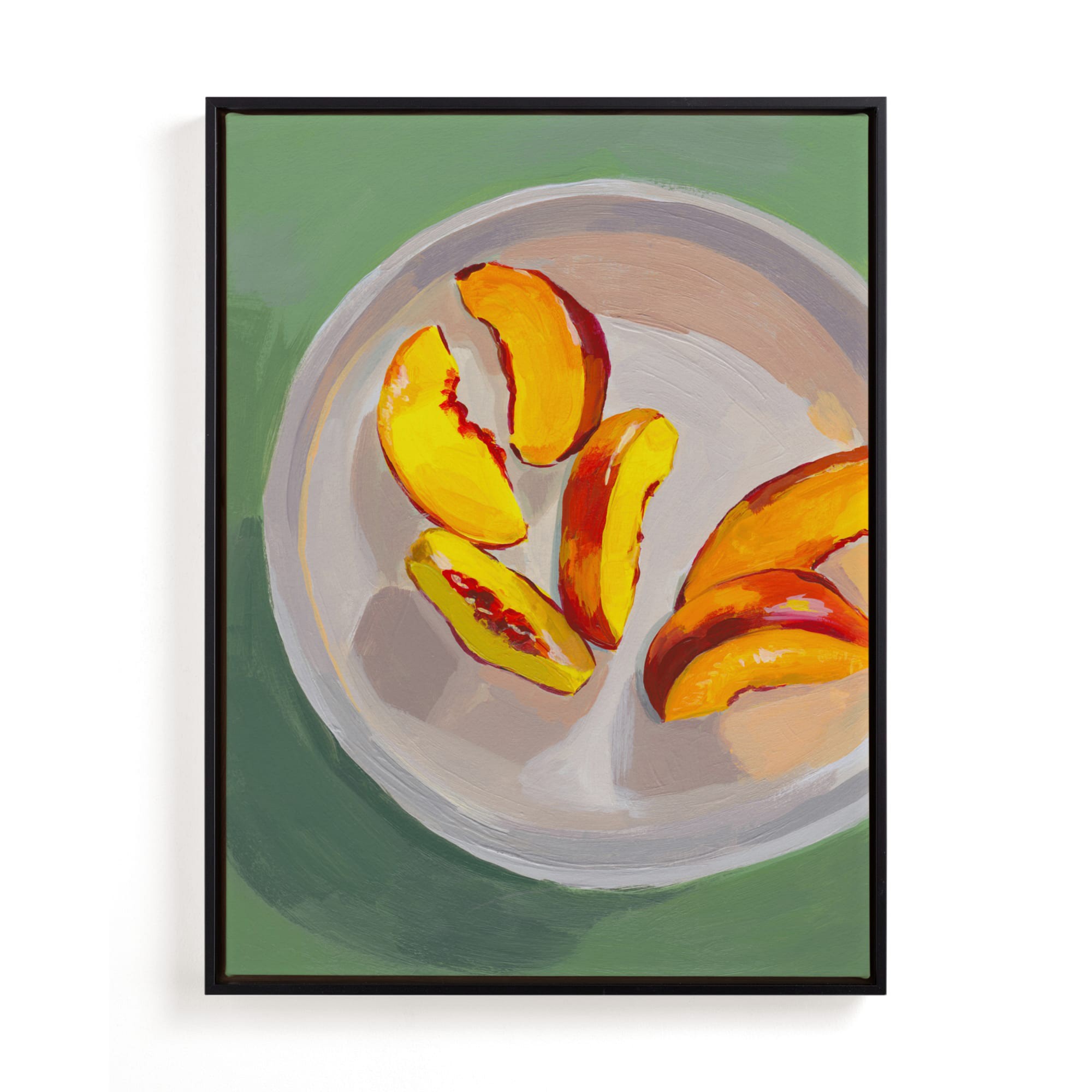 Peaches Limited Edition Kitchen Art by Minted