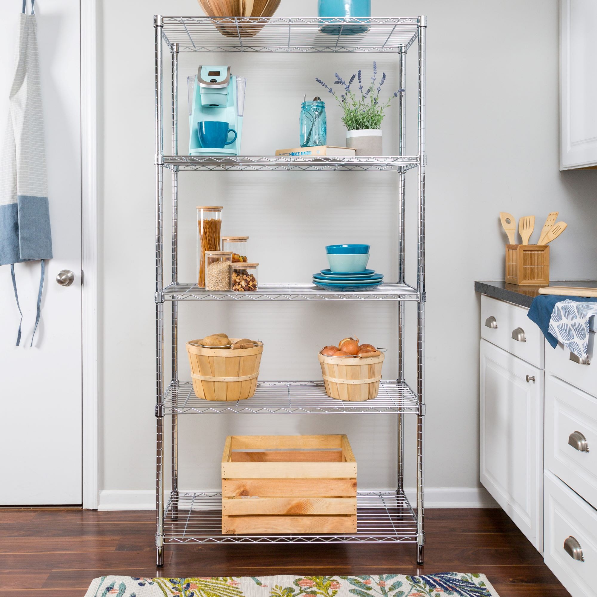 Heavy-Duty Adjustable Storage Shelving