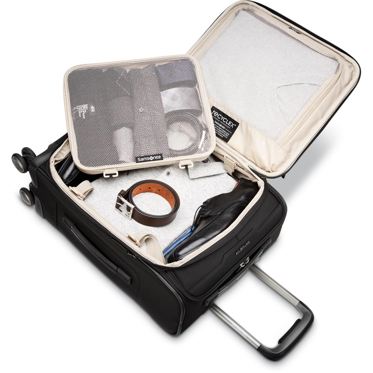 Samsonite Silhouette 17 Expandable Carry On Spinner