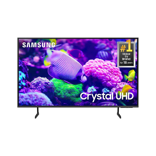 【2025 Best Choice + Free Shipping】SAMSUNG 65-Inch Class Crystal UHD 4K DU7200 Series HDR Smart TV w/Object Tracking Sound Lite, PurColor, Motion Xcelerator, Mega Contrast, Q-Symphony (UN65DU7200, 2024 Model)