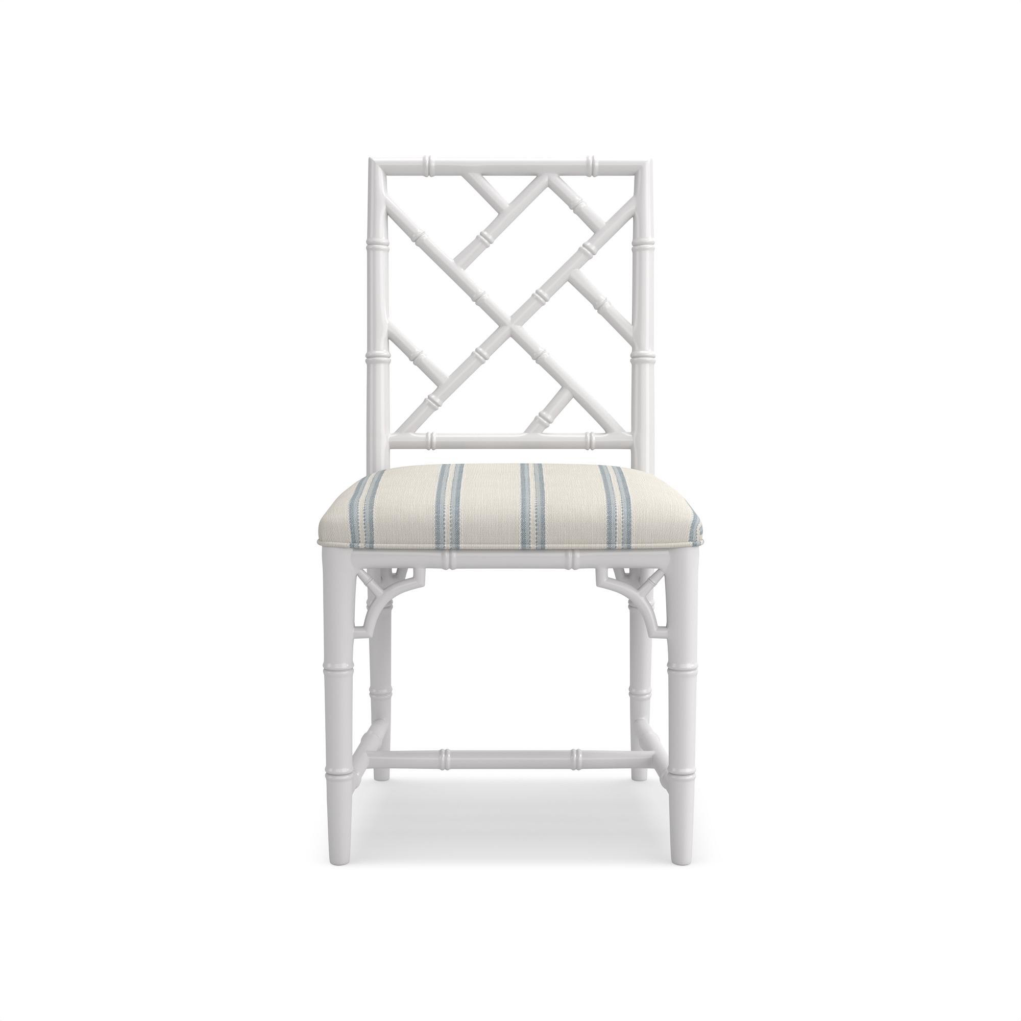Chippendale Upholstered Bistro Side Chair