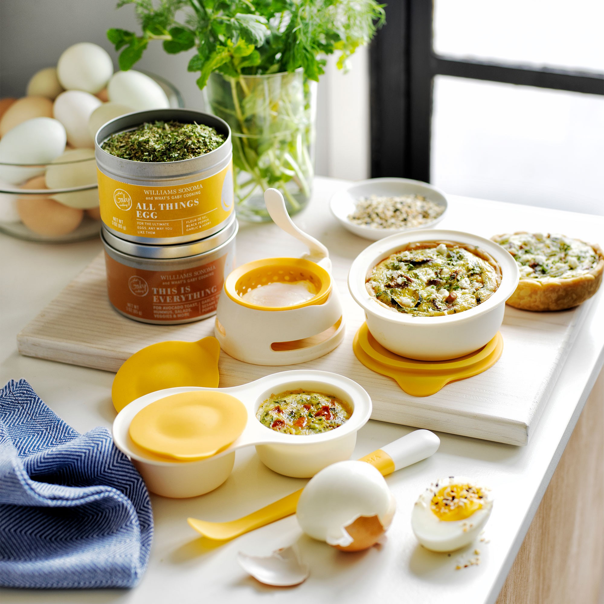 Williams Sonoma Egg Poacher Set of 2