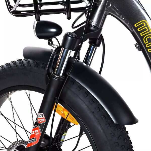 Outdoor electric bike with replaceable 48V 750Wh lithium battery✨