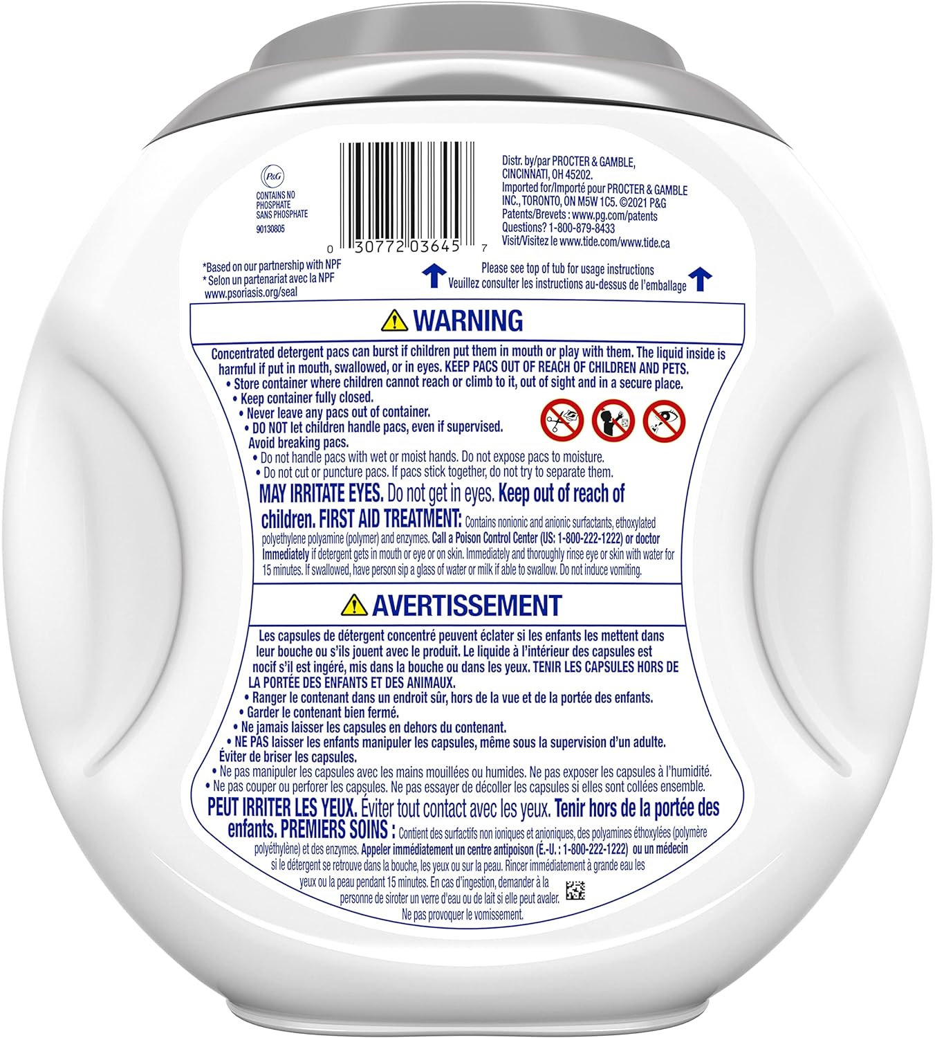 Tide Hygienic Clean Heavy 10x Duty Power PODS Laundry Detergent Pacs For Visible and Invisible Dirt, Spring Meadow Scent, 45 Count