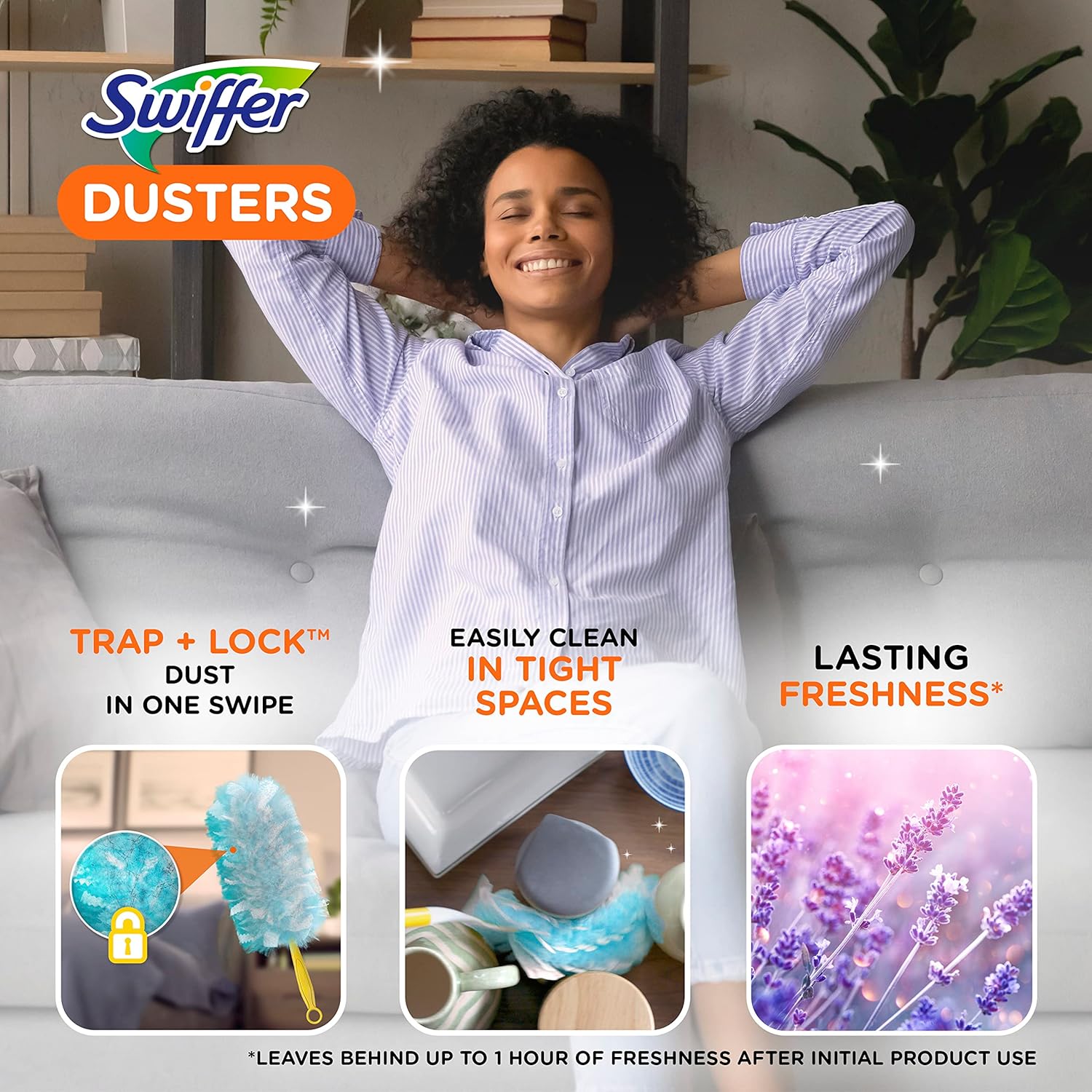 Swiffer Dusters Multi-Surface Refills, Lavender Scent, 18 count