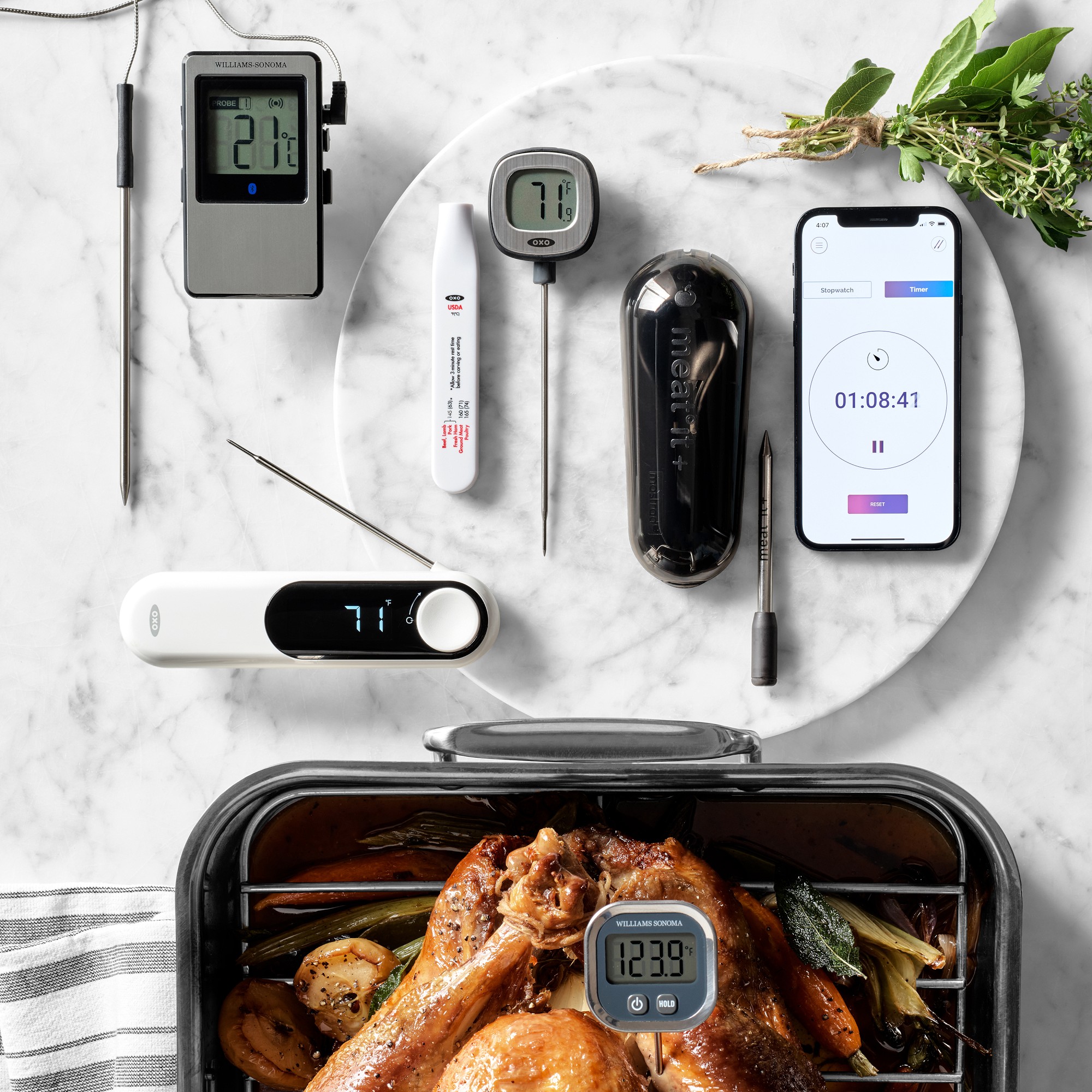 Williams Sonoma Bluetooth Thermometer