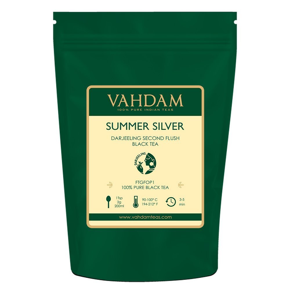 VAHDAM, Organic Turmeric Ginger Herbal Tea Bags (100 Pyramid Tea Bags) Caffeine Free, Non GMO, Gluten Free | 100% Pure Herbal Blend - Savory & Spicy | Plant-Based Tea Bags | Resealable Ziplock Pouch