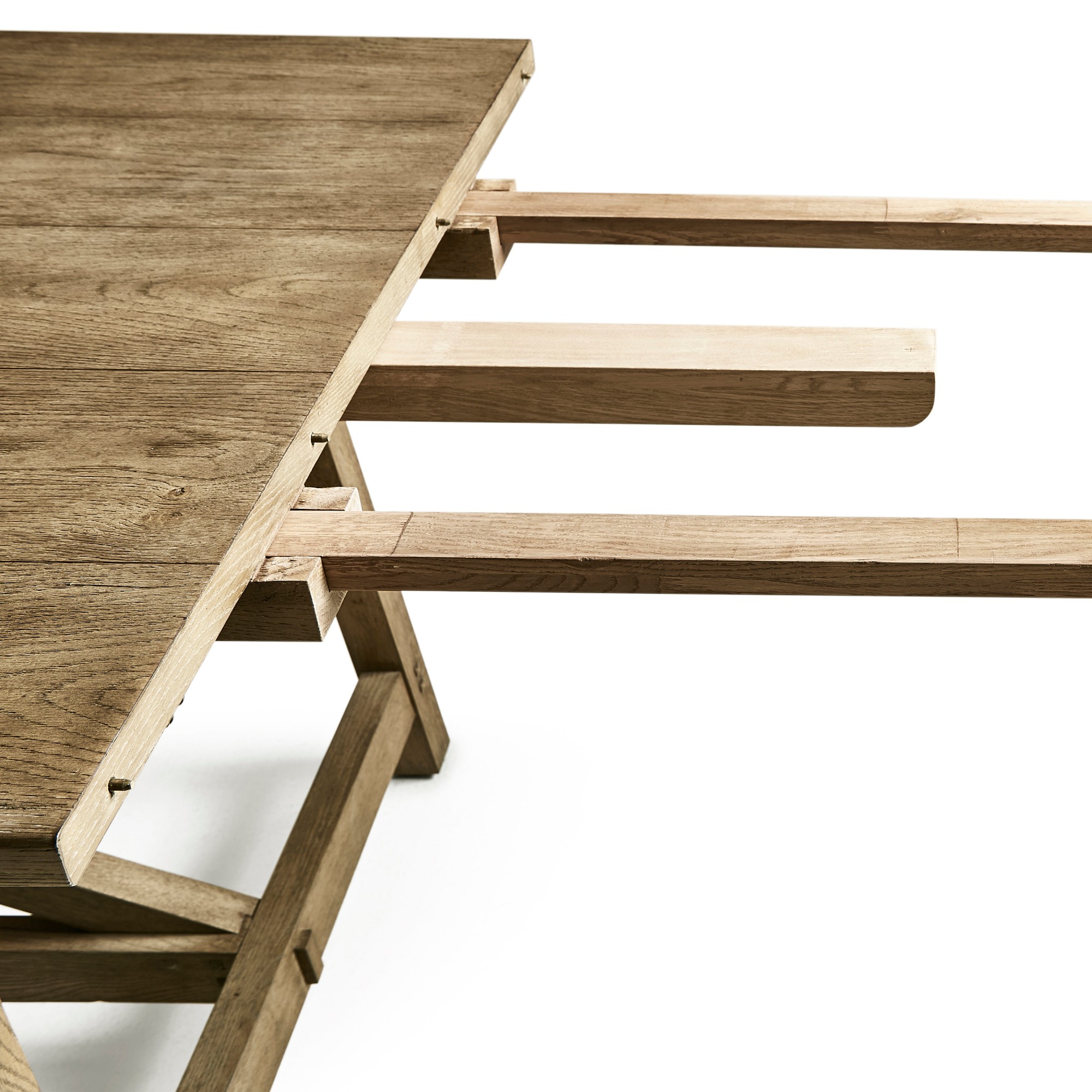 Jonathan Charles Sidereal French Laundry Extendable Rectangular Dining Table (97