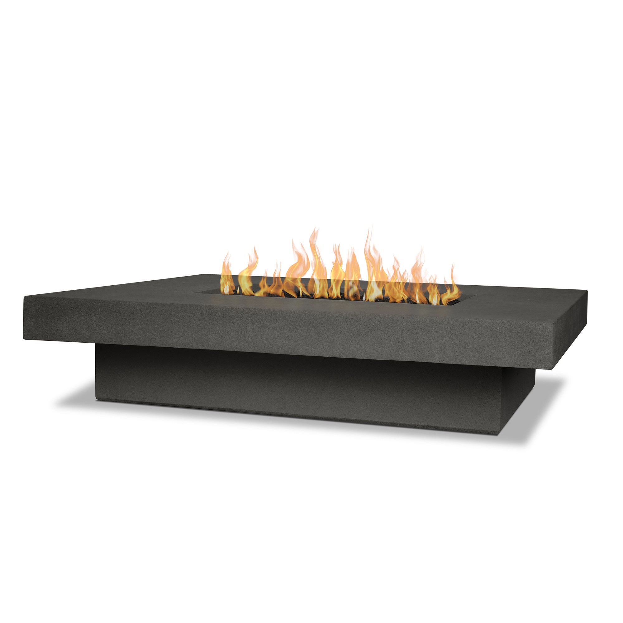 Novato Low Rectangle Propane Fire Table (60