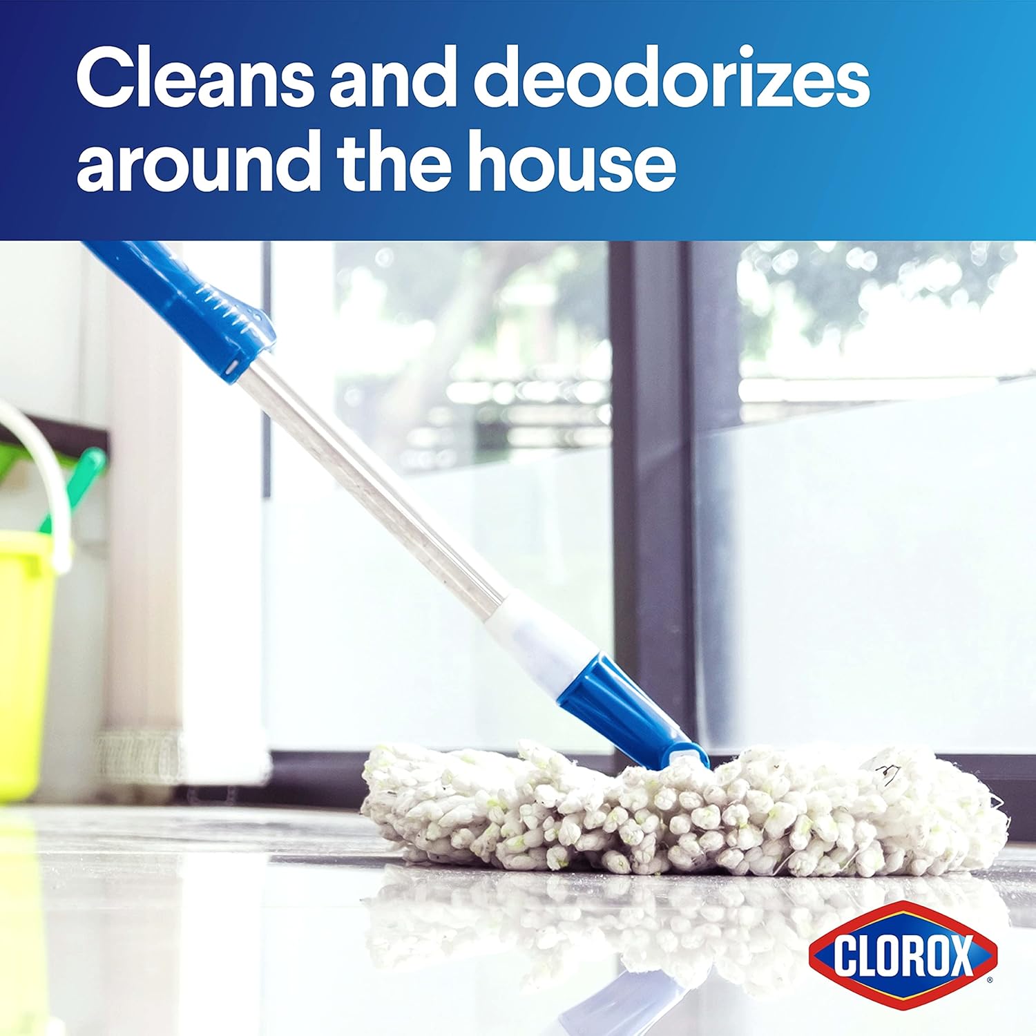 Clorox Bleach Powder, Zero Splash, Fast Dissolving Stain Removal & Odor Eliminator Bleach Powder, Laundry Cleaner that Works on Counters, Floors & Toilets, Regular Scent, 21.1 Ounces-Package May Vary